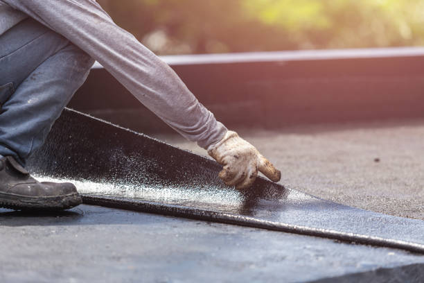 Professional Foundation Crack Repair technician working in Mecosta, MI